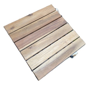Baldosas de Madera de Acacia Vietnamita Contemporáneas, Fáciles de Instalar, Impermeables, Antideslizantes, con Sistema de Encaje, para Terrazas y Patios Exteriores - Product Image 6