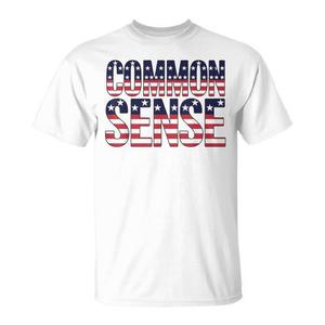 Camiseta con la Bandera Americana de Common Sense, Ropa Promocional Patriótica - Product Image 2