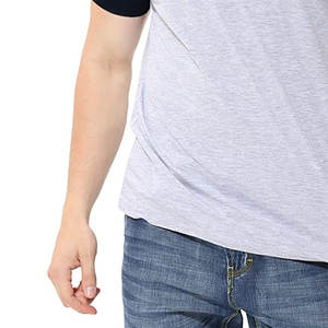 T-shirt décontracté de haute qualité pour hommes impression numérique personnalisée motif solide vente en gros pas cher vêtements en coton pour la course à pied tenue décontractée - Product Image 5