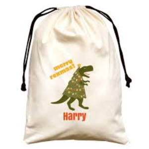 Sac cadeau de Noël personnalisé de qualité supérieure Article en soie personnalisé Style motif lettre Promotion Usa pour l'exportation - Product Image 5