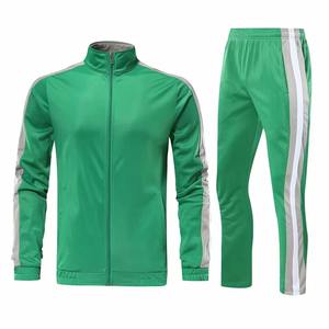 Chándal de lana de manga larga deportivo informal para hombre con logotipo personalizado 2025 chándal de entrenamiento de 2 piezas de algodón 100% para invierno - Product Image 4