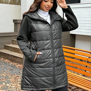 Hot Sale Customize Able <b>Women's</b> Winter <b>Vest</b> Warm Puffer <b>Vest</b> Waistcoats Winter Outerwear Quilted Padded <b>Long</b> Puffer <b>Vests</b> - Product Image 2