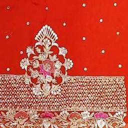 Designer moderne non cousu brodé à la main belle fête traditionnelle porter des costumes indien mode-avant style traditionnel - Product Image 2