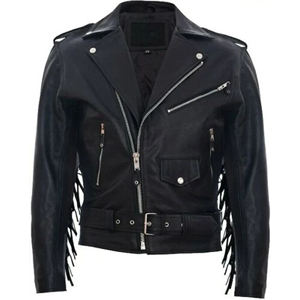 Nouveau design Confortable Meilleure vente Veste en cuir tendance pour hommes Veste à franges Veste occidentale pour l'hiver Automne Été Entièrement doublé - Product Image 1