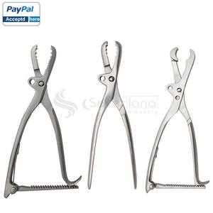 Forceps à os Lambotte en acier inoxydable fabriqué au Pakistan, approuvé CE, instruments chirurgicaux orthopédiques, alimentation manuelle - Product Image 6