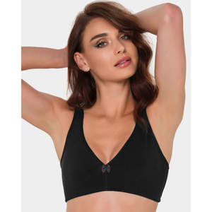 Soutien-gorge de mastectomie sans armatures en microfibre, sans rembourrage, avec poches, bonnets couvrants, respirant, confortable, toutes saisons, pour femme 115 - Product Image 3