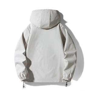 Veste de montagne unisexe pour l'extérieur, printemps 20245, coupe-vent, imperméable, à capuche, avec fermeture éclair, vente en gros auprès du fabricant - Product Image 4