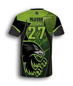 Jersey de béisbol personalizado con tinte completo ventilado, jersey de béisbol a todo color de flujo de aire juvenil de poliéster de secado rápido - Product Image 4