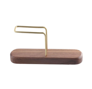 Soporte para pañuelos de latón de excelente calidad Base de madera Artesanía cuadrada Diseño de lujo Diseño popular hecho a mano moderno - Product Image 2