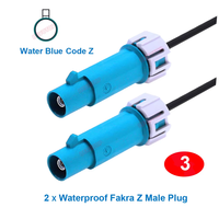 Câble d'extension universel étanche Fakra, connecteurs Fakra Z mâle/femelle, RG174 50 Ohm, câble coaxial RF, pigtail, jumper BEVOTOP