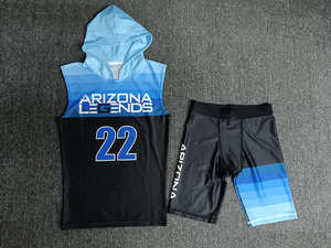 Personalizado sublimado transpirable compresión conjunto Camisetas fútbol Mariscal entrenamiento 7v7 uniforme de talla grande opción paquete en blanco - Product Image 2