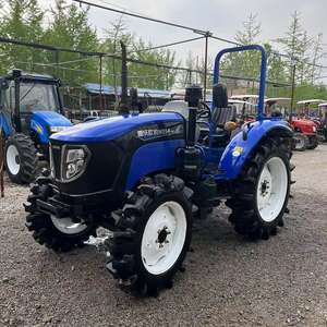 Para Lovol M1004 100HP Tractor usado con maquinaria agrícola grande 4x4 Componentes esenciales de rueda 2WD-Caja de cambios de bomba de cabina en un - Product Image 1