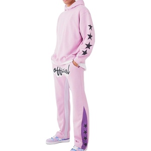 ชุดวอร์มดีไซน์พลัสไซส์ ลายโลโก้เรียบ สัมผัสนุ่ม อุ่นสบาย ผลิตจากผ้าเนื้อปานกลาง รับสั่งตัดไซส์ - Product Image 1