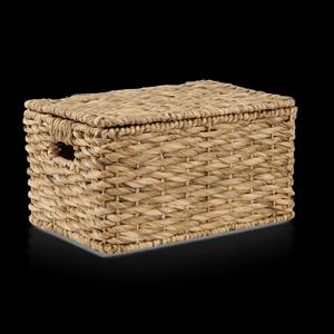 Boîte de rangement en jacinthe d'eau tressée, écologique, décoration naturelle pour la maison et la maison, vente en gros du Vietnam - Product Image 2