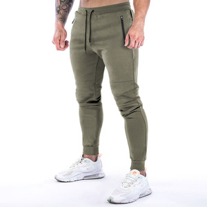 Pantalones informales de algodón para hombre, ropa para correr al aire libre, deportes de invierno de alta calidad, tela de lona ligera, venta al por mayor - Product Image 3