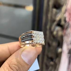 2024 nouvelle bague de bijoux de fiançailles fine en gros forme de fantaisie S925 en argent Sterling dame bague de bijoux pour mariage - Product Image 5