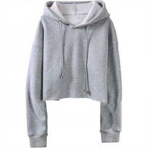 Sudadera con capucha de algodón para mujer, color personalizado, estilo casual, a la moda, con logo frontal, para invierno, en oferta, con OEM, duradera - Product Image 1