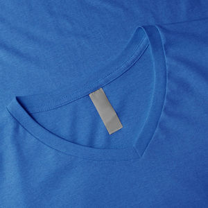 New Custom Logo Print <b>Blank</b> V Neck T-Shirts for Men and Regular Fit Gym Workout Running Wear T Shirts - Product Image 6