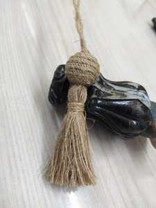 Perle Perlée Jute Clé Gland Nouveau Look Gland Porte-clés - Product Image 6