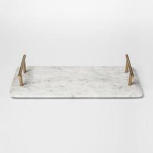 Bandeja de servicio de resina de calidad superior con patrón de mármol único perfecto para centro de mesa de centro y decoración interior moderna - Product Image 6