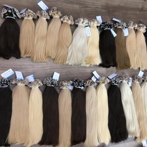 Vente en gros d'extensions de cheveux en bande Remy Extensions bande de toutes les couleurs extension de cheveux trame de peau Super qualité extrémité complète prix d'usine - Product Image 5