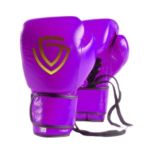 Gants de boxe professionnels en cuir personnalisés et gants de sparring de kick-boxing, gants de boxe en cuir respirant, gants de boxe personnalisés - Product Image 1