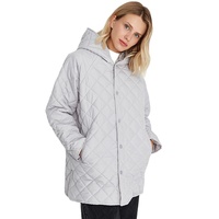 Veste bomber longue sur mesure pour femme, prix d'usine, vente chaude, respirante, écologique, séchage rapide, deux poches, laine/cachemire