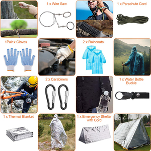 125 1 Equipo de Supervivencia Profesional, Equipo Táctico de Emergencia para Caza y Aventura, Regalos para Hombres Disponibles para Recogida - Product Image 2