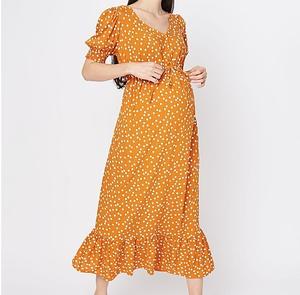 Robe de maternité imprimée intégrale de haute qualité pour femmes, débardeur d'allaitement, robe longue pour femmes enceintes, collection 2026 en gros - Product Image 6