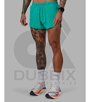 Pantalones cortos deportivos para correr de algodón 100% para hombre con color de patrón personalizable y logotipo 3D Suministro de servicio OEM