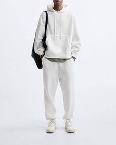 Pull imprimé hommes survêtement vêtements de sport en cours d'exécution sur mesure deux pièces imprimé empilé évasé hommes survêtement - Product Image 1