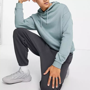 Sudaderas con Capucha de Invierno para Hombre, 100% Algodón de Alta Calidad, Bordado, Impresión Digital, Logotipo Personalizado, Talla Grande, para Ropa Deportiva Informal - Product Image 4