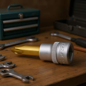 Douille de tournevis Hazet courte 3/8'' avec fente cruciforme PH profil carré - Product Image 3