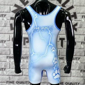 Design personnalisé personnalisé Sublimation Wrestling Singlets USA Hommes Wrestling Gear Prix d'usine Vente en gros Compression Wears - Product Image 3
