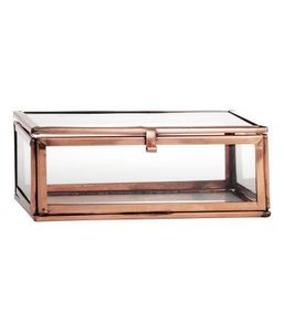 Joyero Grande de Metal y Vidrio con Interior Espacioso, Cojín de Terciopelo, Almacenamiento Seguro y Protección para Joyas - Product Image 2