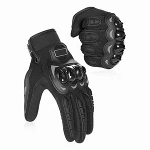 Fabricant d'usine direct qualité professionnelle personnaliser logo et couleur cuir de chèvre gants de moto totalement personnalisables - Product Image 6