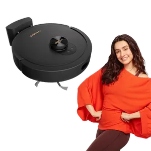 Aspiradora Robótica Eureka Forbes SmartClean Turbo con Navegación LDS, Función de Barrido y Fregado, Alimentada por Batería, Enchufe Europeo - Product Image 1