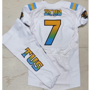 Camiseta de fútbol americano por sublimación hecha a medida, el más nuevo uniforme de fútbol americano personalizado para hombres - Product Image 2