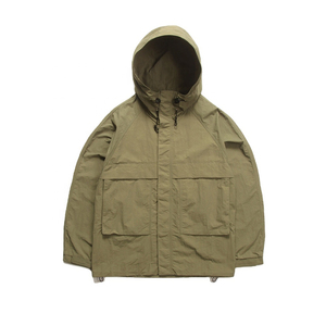 Chaqueta Cortavientos de Invierno Impermeable de Nailon para Hombre, Talla Grande, Estilo Casual, Vintage, Retro, con Capucha, Pantalones Deportivos Activos, 2025 - Product Image 3