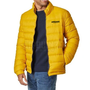 Fabrication en usine nouveauté veste bouffante à manches longues pour hommes veste bouffante personnalisée en gros - Product Image 3