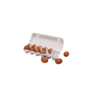 ราคาที่ดีที่สุดเป็นมิตรกับสิ่งแวดล้อมเยื่อกระดาษขึ้นรูป 12 ไข่กระดาษไข่บรรจุถาดกล่องกล่องสําหรับบรรจุภัณฑ์ไข่โรงงานเวียดนาม - Product Image 3