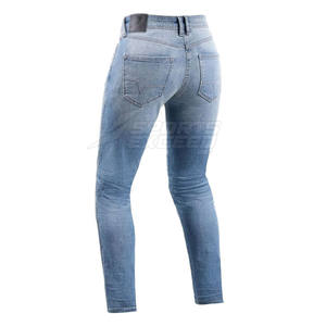 Pantalones vaqueros para mujer asequibles Pantalones vaqueros azules clásicos Pedidos al por mayor aceptados pantalones vaqueros - Product Image 5