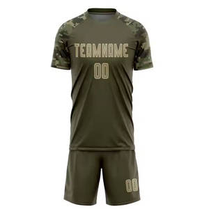 Uniforme de Fútbol de Manga Corta con Logotipo Personalizado, Nuevo Modelo 2025, Superventas, 100% Poliéster, Ajuste Cómodo y Transpirable, Nombre Personalizado - Product Image 3