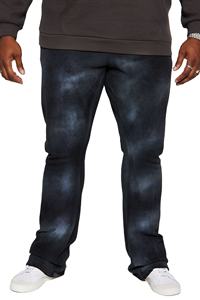 Pantalon de survêtement à logo personnalisable pour homme avec poches évasées empilées Pantalon de jogging Streetwear - Product Image 4