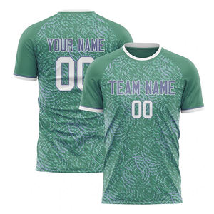 Custom Quality Adult Football Jersey 100% Polyester Quick Dry Automated Cutting Custom Logo Shirts & Tops Sportswear - Product Image 5