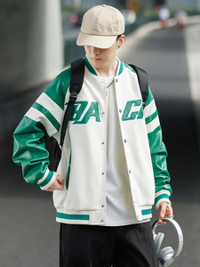 New Best Quality Custom Made Adult and Youth Baseball Letterman Versity <b>Jacket</b> Color Fleece Versity <b>Jacket</b> for Men - Product Image 2