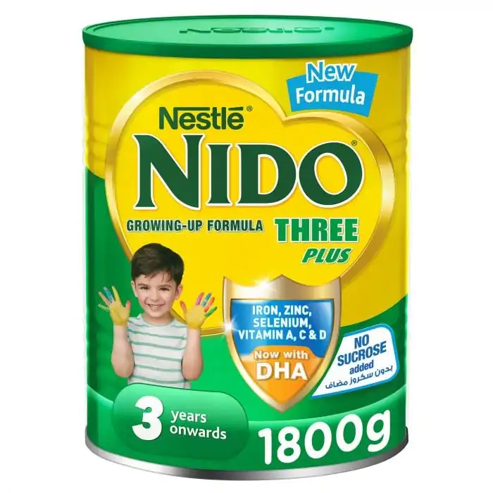 Neste Nido Lait pour bébé, Nido Lait pour bébé, haute teneur en protéines, contenu pour le marché des EAU