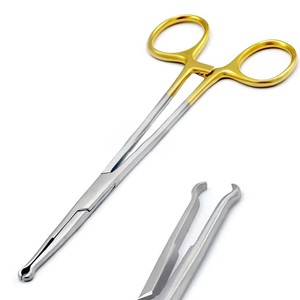 Premium Quality Stainless Steel <b>Surgical</b> Vasectomy Ring Clamp 16.5cm Artery Forceps <b>Basis</b> <b>Surgical</b> <b>Instruments</b> Manual Reusable - Product Image 3