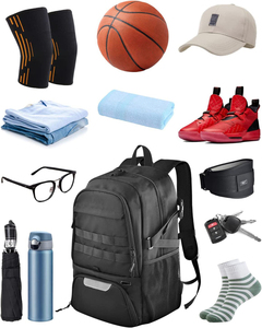 Basketball Backpack with Ball Compartment Rucksack Sports Equipment Bag for Basketball Bags for Unisex - Product Image 2