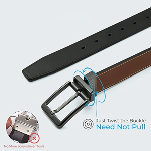 Ceintures en cuir de haute qualité, nouvelle mode, vente directe d'usine, fabrication sur mesure, cuir de qualité supérieure - Product Image 2